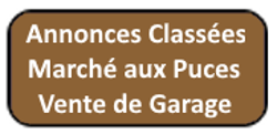 Annonces classées · Marché aux puces · Vente de garage